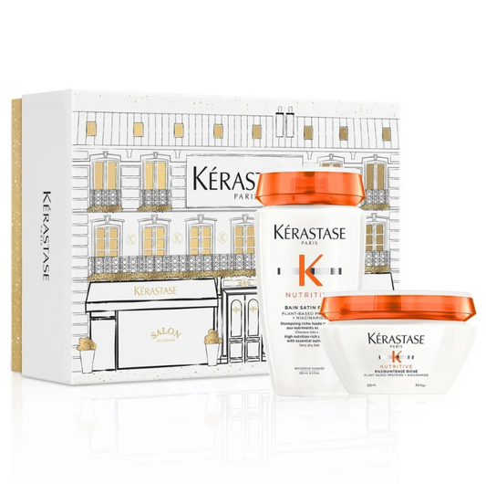 * Kerastase - Nutritive - Kit 1 Bain Satin Riche 250ml + 1 Masquintense Riche 200ml