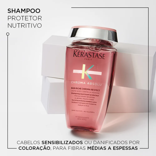 * Kérastase - Chroma Absolu Bain Riche Chroma Respect (Limpid) 250 ML